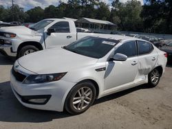 Salvage cars for sale at Savannah, GA auction: 2013 KIA Optima LX