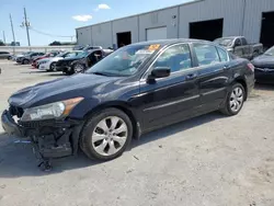 Salvage cars for sale at Jacksonville, FL auction: 2008 Honda Accord EXL