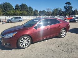 Chevrolet salvage cars for sale: 2015 Chevrolet Malibu 2LT