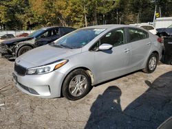 Salvage cars for sale from Copart Austell, GA: 2018 KIA Forte LX