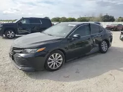 Salvage cars for sale from Copart San Antonio, TX: 2019 Toyota Camry L