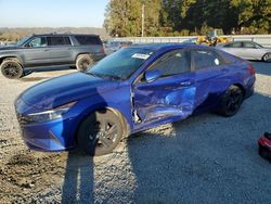 Salvage cars for sale at Concord, NC auction: 2022 Hyundai Elantra SEL