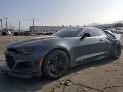 Carros salvage sin ofertas aún a la venta en subasta: 2020 Chevrolet Camaro ZL1