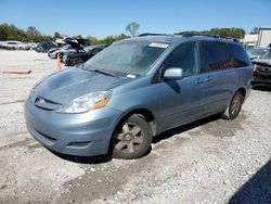 Salvage cars for sale at Hueytown, AL auction: 2008 Toyota Sienna XLE