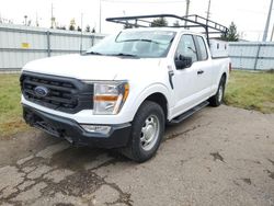 Salvage cars for sale at Lansing, MI auction: 2022 Ford F150 Super Cab