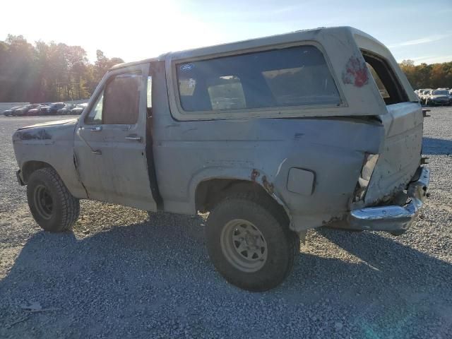 1986 Ford Bronco U100