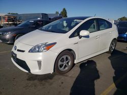 Salvage cars for sale at Hayward, CA auction: 2014 Toyota Prius