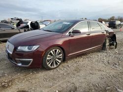 Salvage cars for sale at Columbus, OH auction: 2018 Lincoln MKZ Reserve