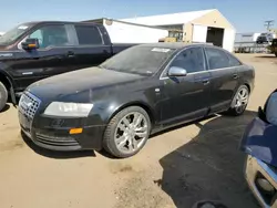 Salvage cars for sale at Brighton, CO auction: 2008 Audi S6 Quattro