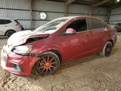 Salvage cars for sale at Houston, TX auction: 2019 Chevrolet Sonic LT