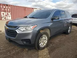 Chevrolet salvage cars for sale: 2020 Chevrolet Traverse LS