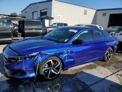 Salvage cars for sale from Copart New Orleans, LA: 2021 Honda Accord Sport