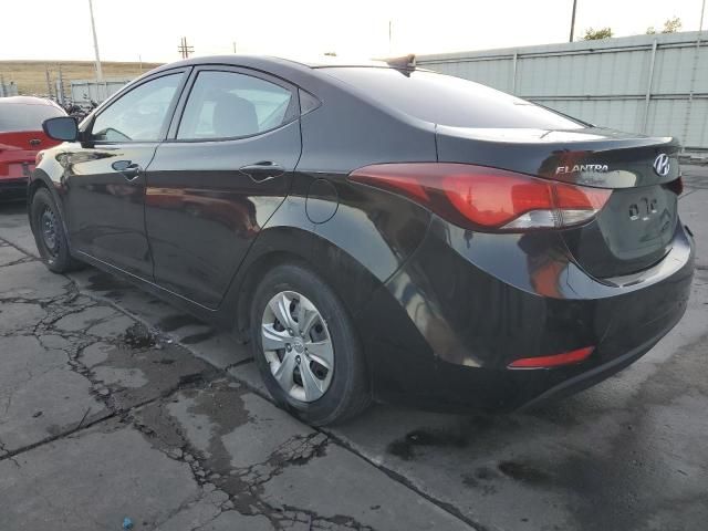 2016 Hyundai Elantra SE