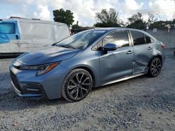 Toyota salvage cars for sale: 2022 Toyota Corolla SE