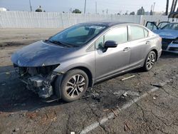 Honda Civic ex salvage cars for sale: 2014 Honda Civic EX