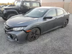 Salvage cars for sale at Mentone, CA auction: 2018 Honda Civic EX