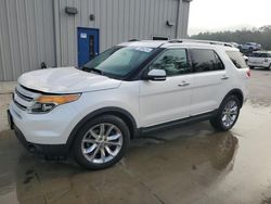 Salvage cars for sale at Savannah, GA auction: 2015 Ford Explorer Limited