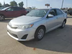 Salvage cars for sale at Oklahoma City, OK auction: 2012 Toyota Camry Base