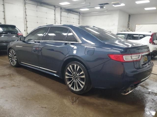 2017 Lincoln Continental Reserve