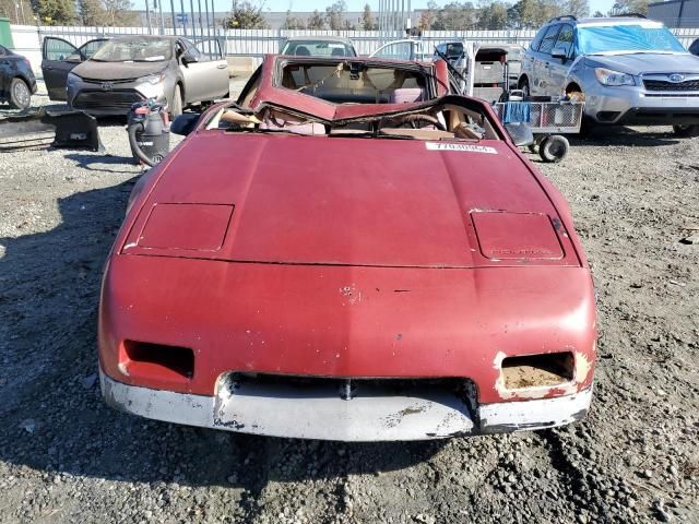 1986 Pontiac Fiero SE