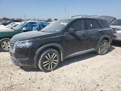 Vehiculos salvage en venta de Copart Haslet, TX: 2022 Nissan Pathfinder Platinum