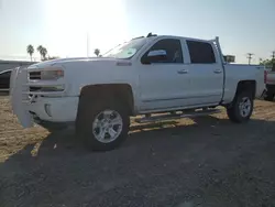 Salvage cars for sale from Copart Mercedes, TX: 2016 Chevrolet Silverado K1500 LTZ