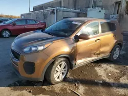 Salvage cars for sale at Fredericksburg, VA auction: 2018 KIA Sportage LX