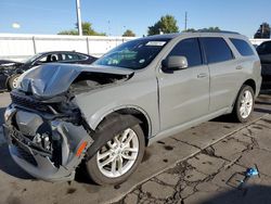 Salvage cars for sale at Littleton, CO auction: 2021 Dodge Durango GT