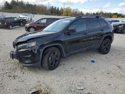 Salvage cars for sale at Franklin, WI auction: 2021 Jeep Cherokee Latitude Plus