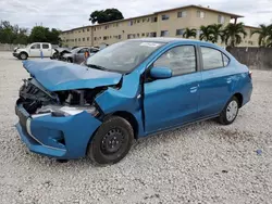 Carros salvage sin ofertas aún a la venta en subasta: 2024 Mitsubishi Mirage G4 ES