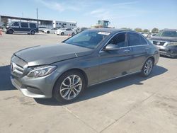 Mercedes-Benz salvage cars for sale: 2017 Mercedes-Benz C300