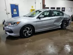 2017 Honda Accord LX en venta en Blaine, MN