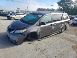 Vehiculos salvage en venta de Copart Lexington, KY: 2012 Toyota Sienna LE