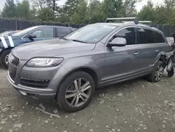 Audi salvage cars for sale: 2015 Audi Q7 Premium Plus