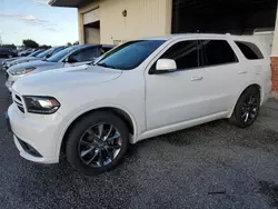 Dodge Durango Vehiculos salvage en venta: 2017 Dodge Durango GT