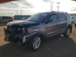 Ford Explorer xlt salvage cars for sale: 2012 Ford Explorer XLT