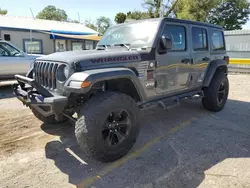 Jeep salvage cars for sale: 2019 Jeep Wrangler Unlimited Sport