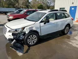 Vehiculos salvage en venta de Copart Savannah, GA: 2017 Subaru Outback 2.5I