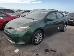 2015 Toyota Corolla L en venta en Riverview, FL