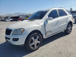 Mercedes-Benz salvage cars for sale: 2008 Mercedes-Benz ML 350