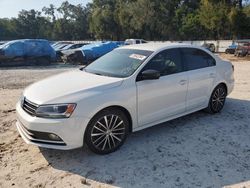 Salvage cars for sale from Copart Ocala, FL: 2016 Volkswagen Jetta Sport