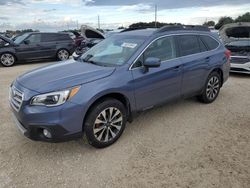 Salvage cars for sale from Copart Arcadia, FL: 2017 Subaru Outback 2.5I Limited