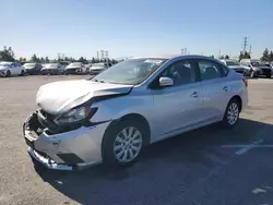 Salvage cars for sale at Rancho Cucamonga, CA auction: 2018 Nissan Sentra S