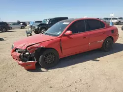 Salvage cars for sale at Amarillo, TX auction: 2004 Hyundai Elantra GLS