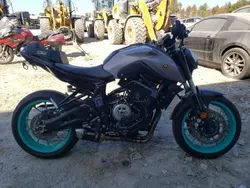 Yamaha salvage cars for sale: 2022 Yamaha MT07