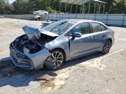 Salvage cars for sale at Savannah, GA auction: 2021 Toyota Corolla SE