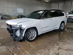 Jeep salvage cars for sale: 2023 Jeep Grand Cherokee L Summit