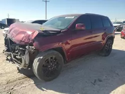 Salvage cars for sale at Andrews, TX auction: 2018 Jeep Grand Cherokee Laredo