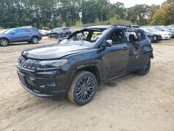 Salvage cars for sale from Copart North Billerica, MA: 2022 Jeep Compass Limited