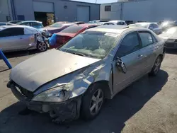 Salvage cars for sale at Vallejo, CA auction: 2004 Honda Accord EX